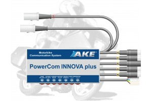 Motorrad-Entertainmentsystem PowerCom INNOVA Plus